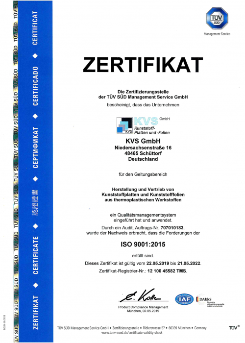 KVS Zertifikat ISO 9001_2015-1